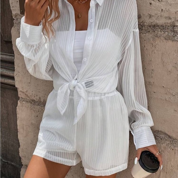 Beautiful beach shirt and shorts - Picture 5 of 6